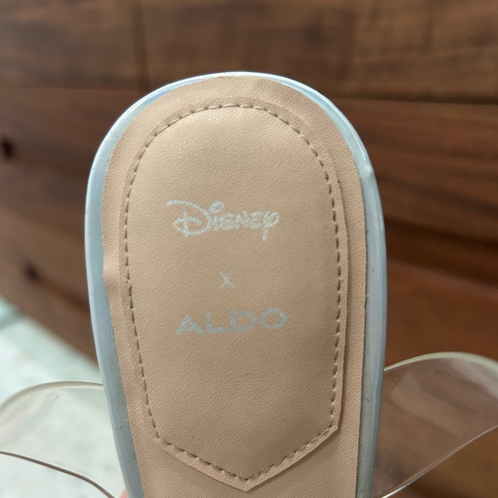 NYE Disney Cinderella x Aldo Rhinestone “Glass Slipper” Heels Limited Addition - Picture 8 of 12